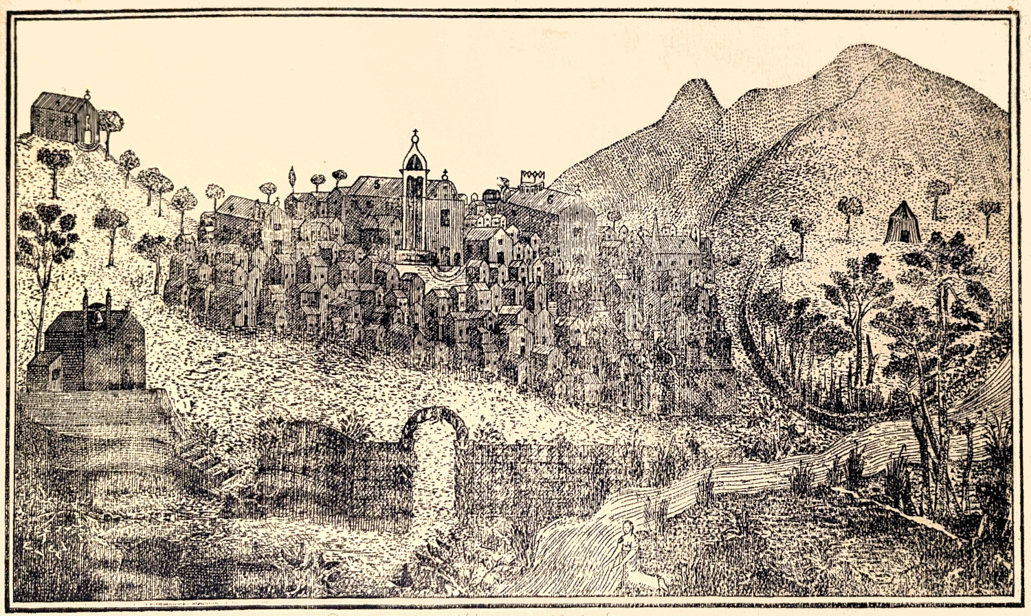 Panorama antico Misterbianco